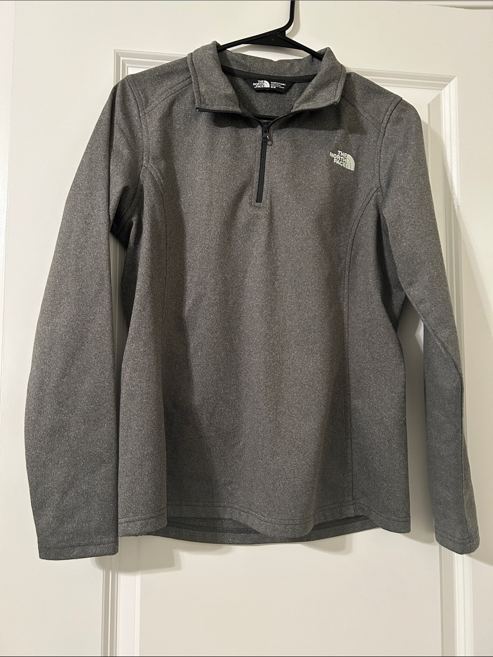 The North Face Women’s Gray Quarter-Zip Pullover